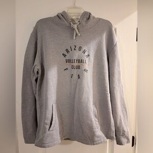 Arizona Volleyball Club Gray Hooded Pullover Sweatshirt